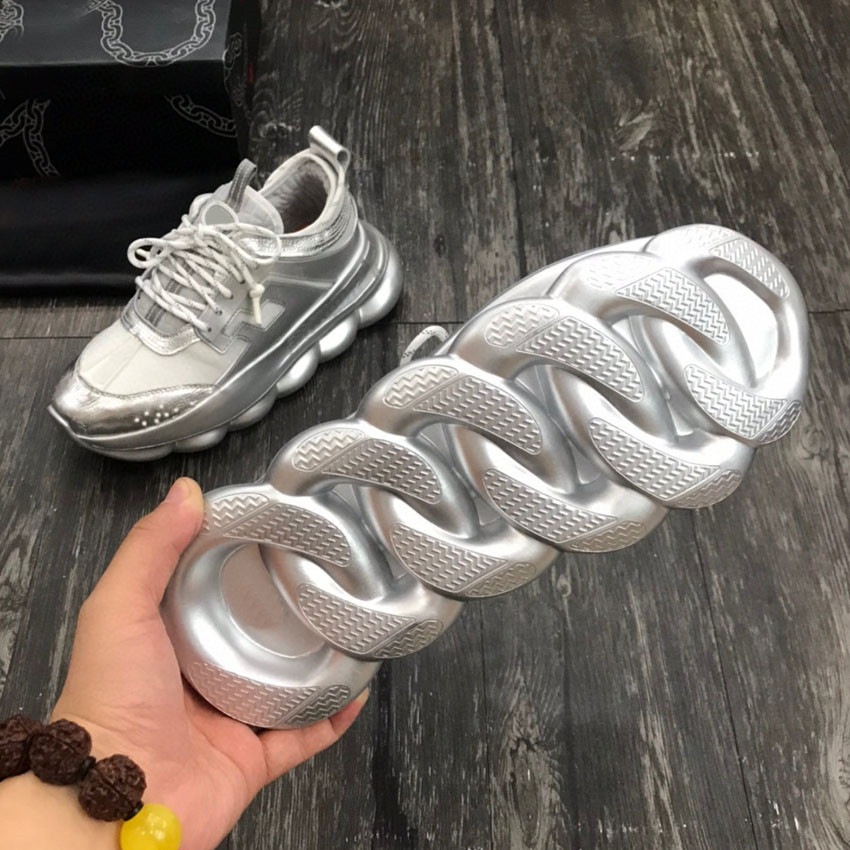 

Top quality Originals chain reaction fashion casual shoes men women outdoor classic old dad leisure shoes trainer flair chainer walking jogg, Black