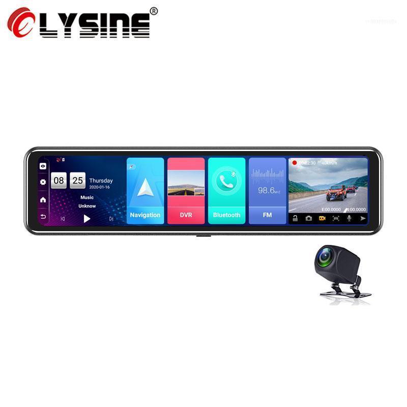

Car Dvr DVRs Olysine 12'' 4G Android Mirror 2CH WiFi GPS Navi ADAS Dash Cam 3 Split Screen Rear View Camera Video Recorder1