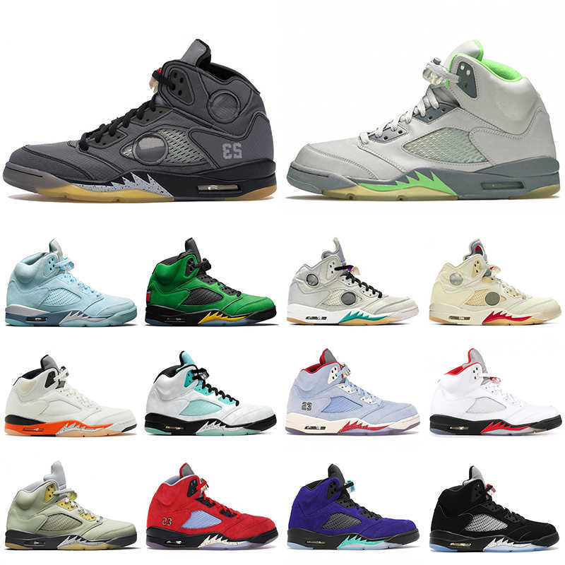

Fashion whate the jorden 5 5s basketball Shoes trophy room laney blue sport green bean wings white Jumpman mens women Anthracite Trainers