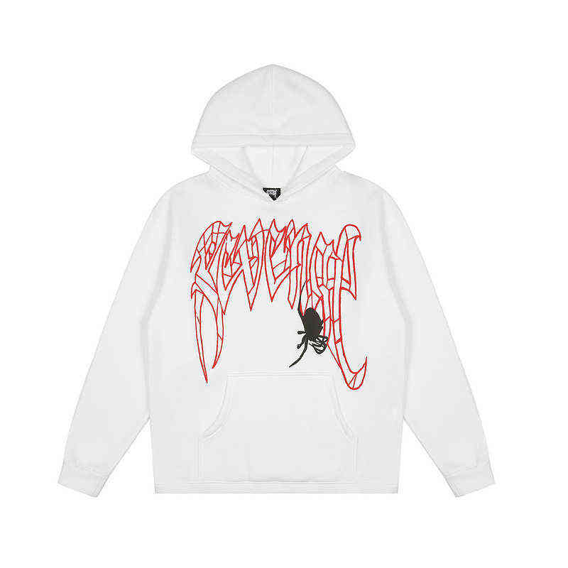 

Revenge revenge skeleton Hoodie xxxtentacion trendy Hoodie men's high street coat men's wear, Black