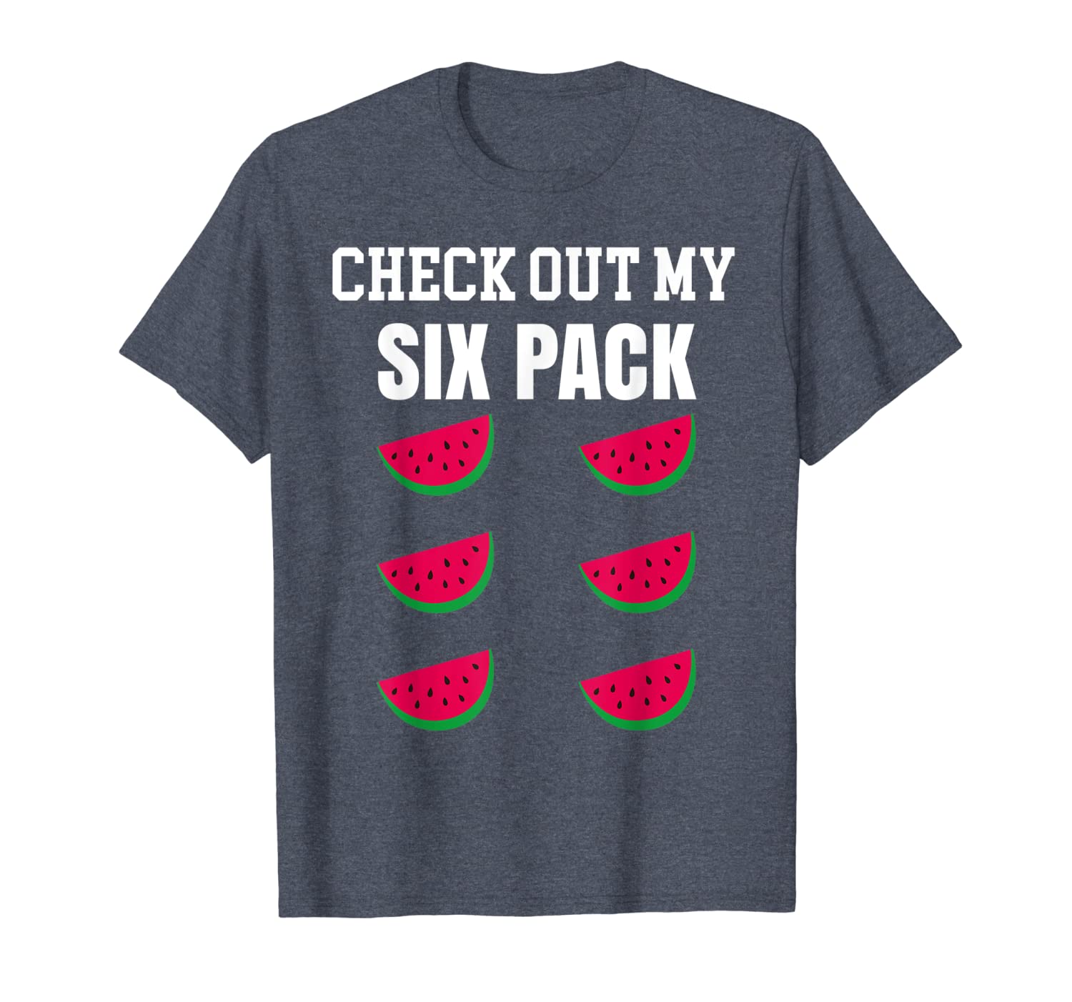 

check out my six pack watermelon shirt women mom t-shirt, White;black