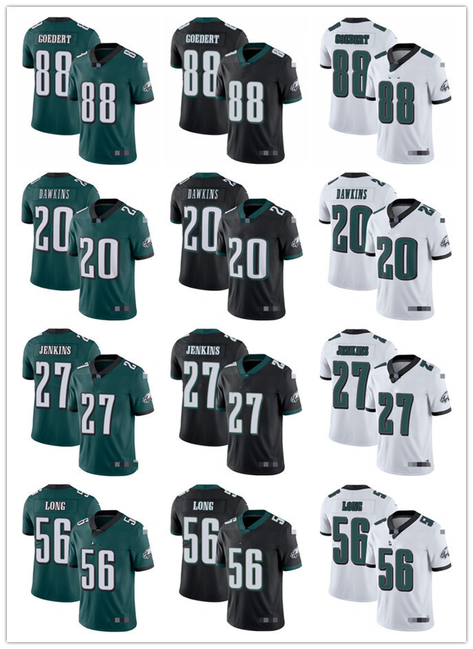 

Men Women Youth Philadelphia''Eagles''20 Brian Dawkins 27 Malcolm''Jenkins 88 Goedert 56 Chris Long Football Jersey, Colour