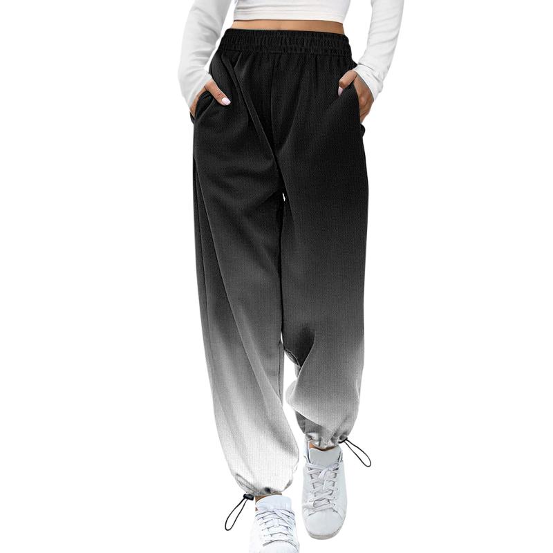 

Yoga Outfit Loose Joggers Wide Leg SweatPants Women Sports Trousers Plus Size Soft High Waist Pants Streetwear Korean Casual