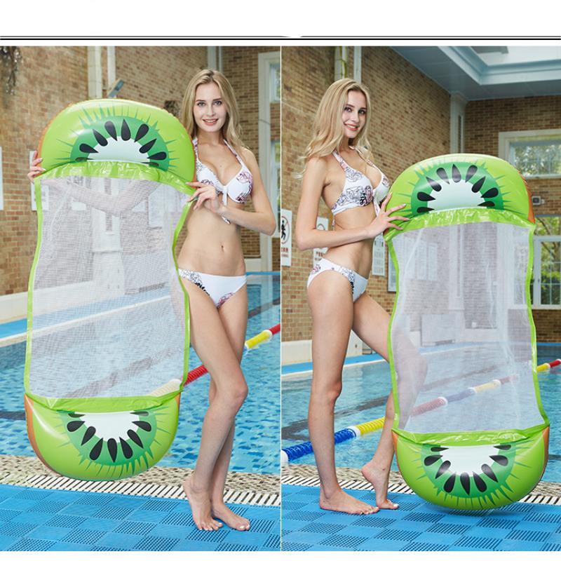 

Inflatable Floats & Tubes Water Hammock Lounge Chair Floating Bed Swimming Mattress Sea Pool Party Ring