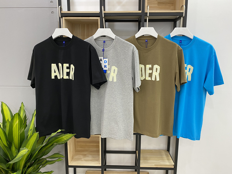 

21ss ADER mens designers t shirt classic letters short sleeve for men FOG Women's t-shirt Jerry Nine Sides Joint 805, 01