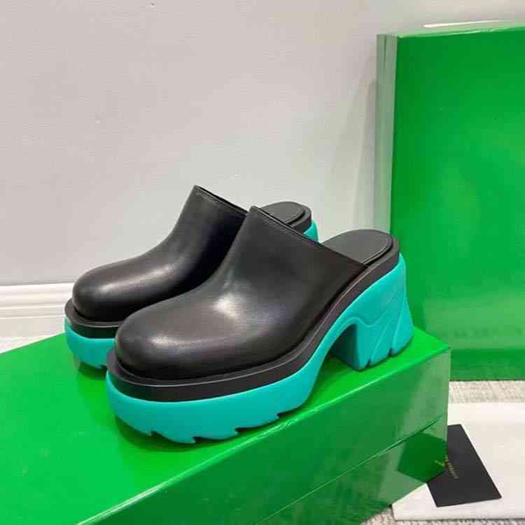 

Slippers sandals designer fashion leather rubber soles waterproof non-slip increased casual shoes beach shopping and other places X5Z1, #3