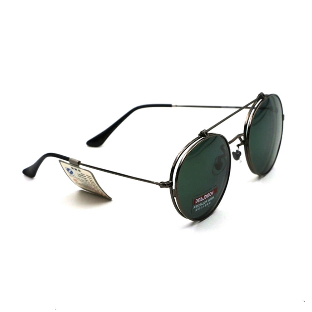 

Highend accessories New style flip up UV polarized sun glass, out door light sunglass for men, Black
