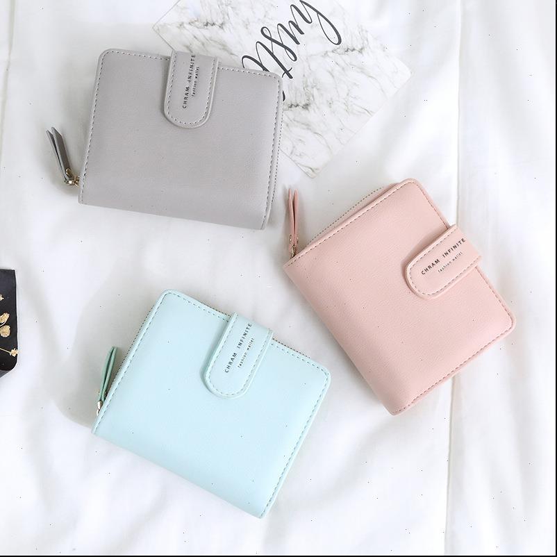 

fashion womens pu leather wallet many departments card holder foldable female short purse zipper hasp case, Red;black