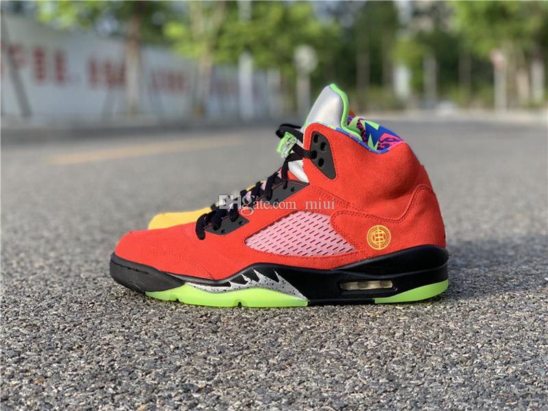 

High quality Mens Basketball Shoes 3M Reflective Black Muslin Fire Red 5 Sail Designer Sneakers Oregon Alternate Grape CT8480 JSP US7-13, Color-7