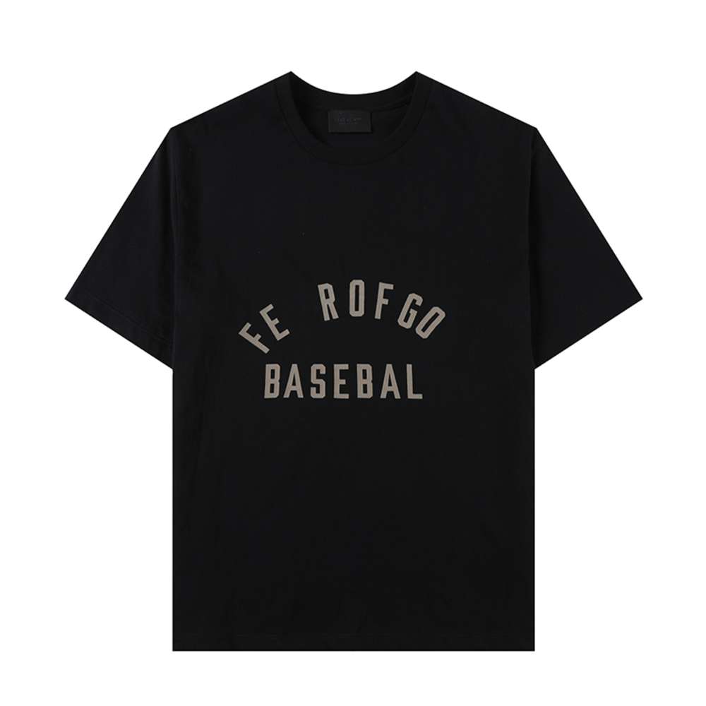 

T shirt Essentials letter trend loose hip hop short sleeve T-shirt, White