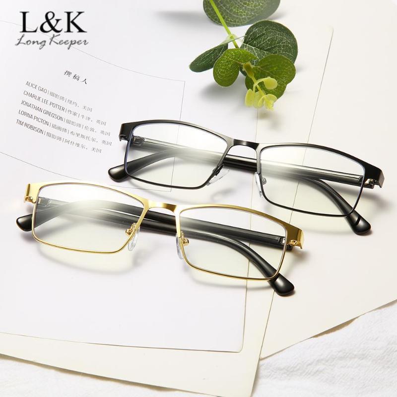 

LongKeeper Unisex Reading Glasses Women Men Square Optical Computer Ultralight Presbyopic +1.0 1.5 2 2.5 3 3.5 4 Sunglasses