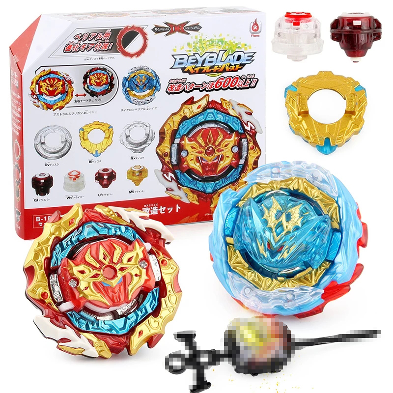 

Beyblade Metal Fusion Spinning Top B188-E Astral Spriggan Beys Blade Toy With Starter Launcher B-188 Gyro God Bayblade Bay Blades Sparking Toys For Children