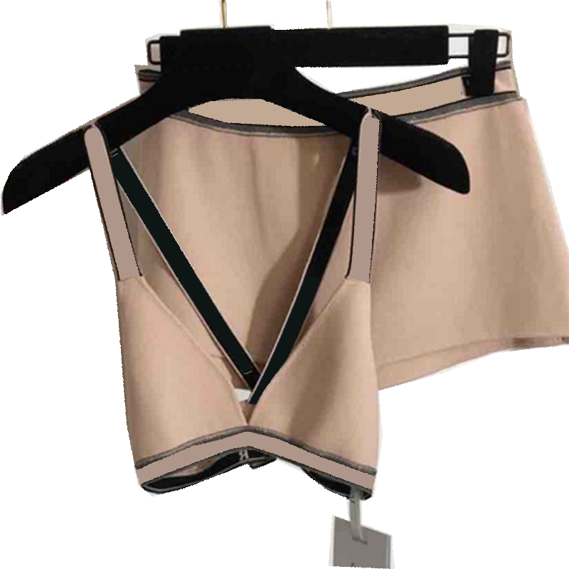 

Vintage Letters Knitted Bikinis Womens Trendy Striped Floral Printed Bathing Suit Soft Comfortable Lingerie Underwear Fashion Swimwear, #1