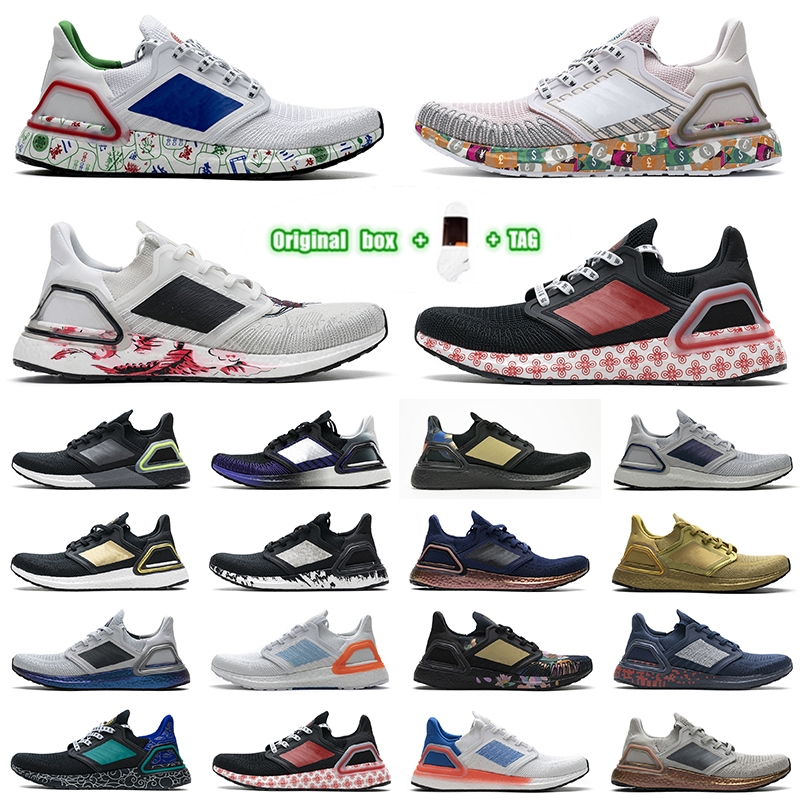 

[Original box+socks+TAG]2021 Ultra boost 20 UB 6.0 Running Shoes Mens Se Triple Orange Global Currency Gold Metallic Run Light Zapatos Train