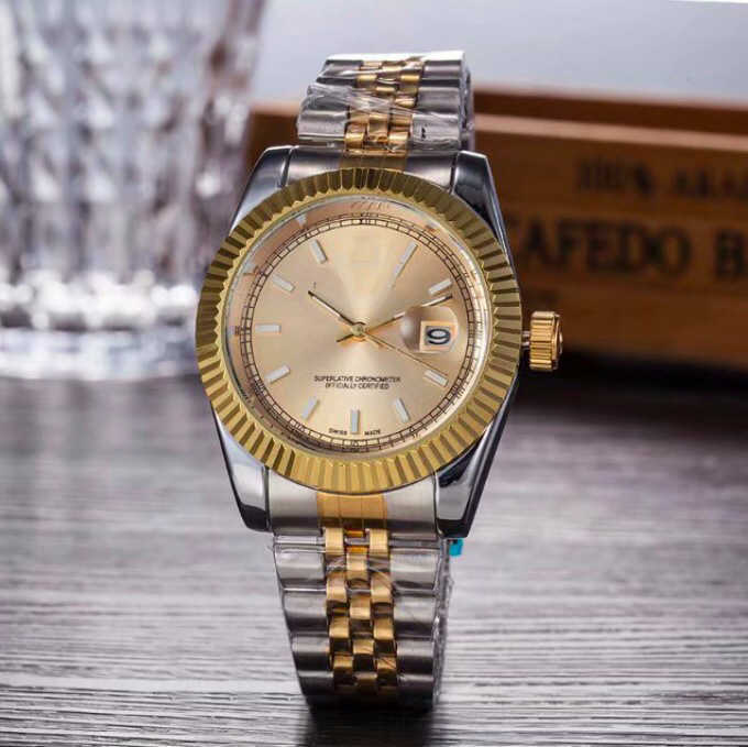 

fashion Men Watch Waterproof women watches exquisite strap Waterproof watches hot tooth ring for laojia men, Slivery;golden