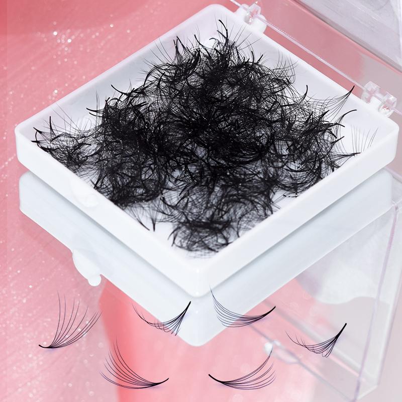 

False Eyelashes Song Lashes Sharp Narrow Stem Loose Fans Volume Russe Lash Slim Thin Pointy BaseVolume