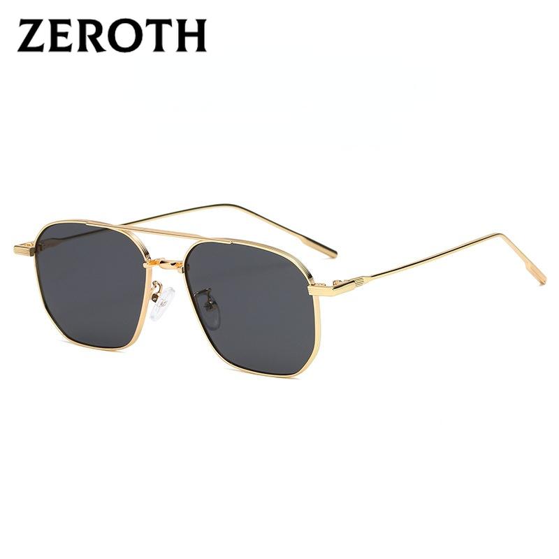 

Sunglasses Fashion Pilot Women Polygonal Glasses Retro Sunglass Men Double Bridge Eyewear UV400 Sun Glass Gradient Shades