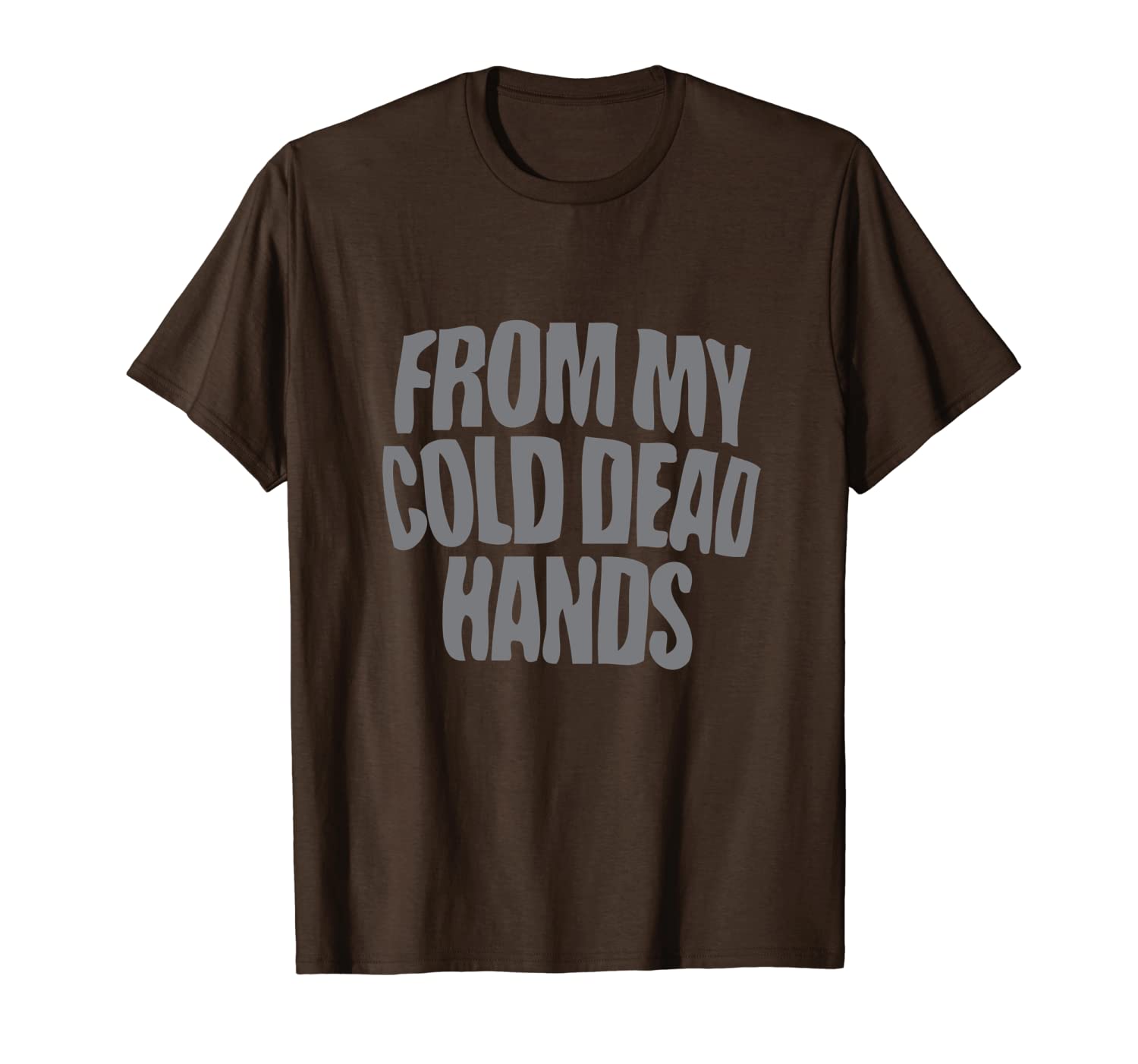

from my cold dead hands t-shirt 2nd amendment rights tee, White;black