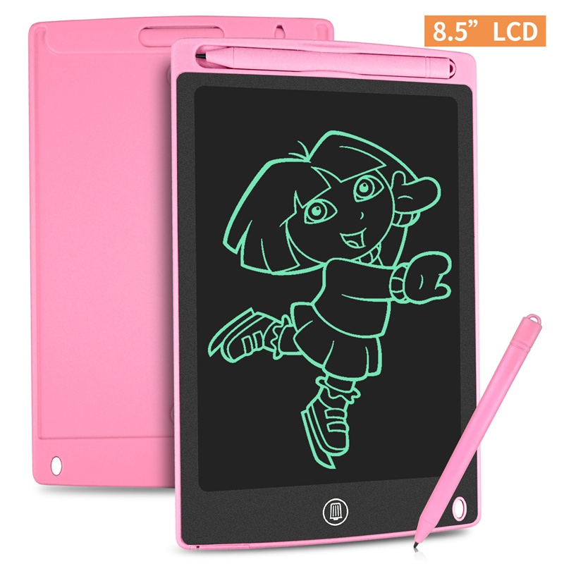 

8.5 Inch Smart LCD Hand-Writing Electronic Notepad Tablet Kids Drawing Graphics Handwriting Board Educational Toy Button Battery