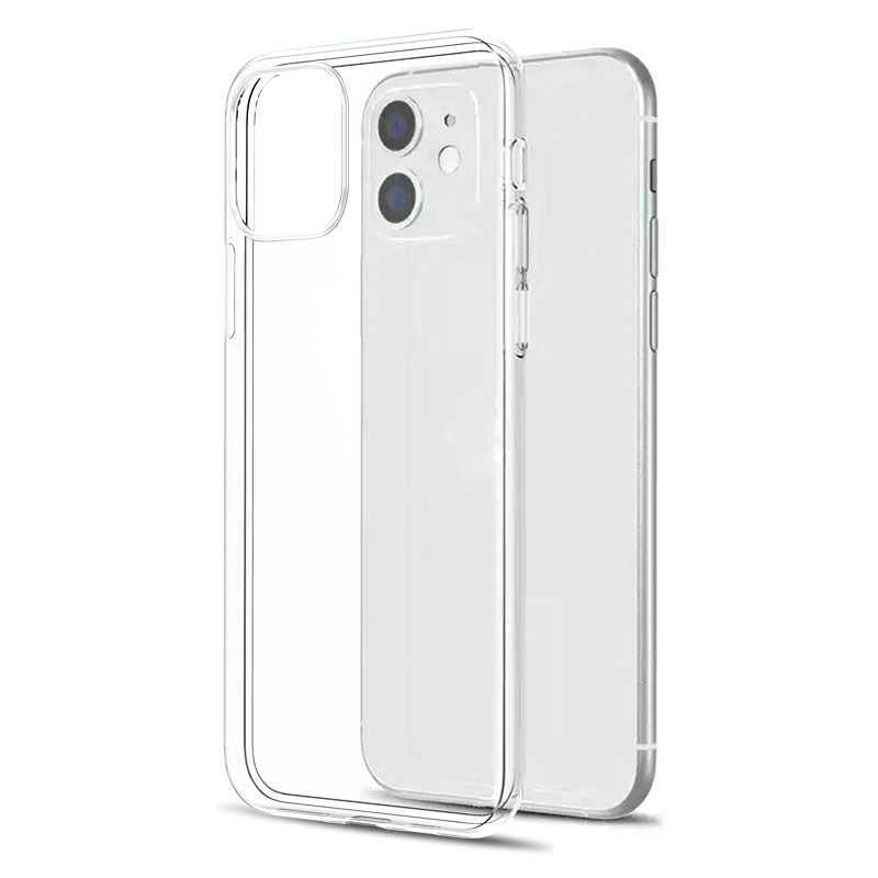 

Ultra Thin Clear Phone Cases Silicone Soft Back Cover For iPhone 11 12 Pro
