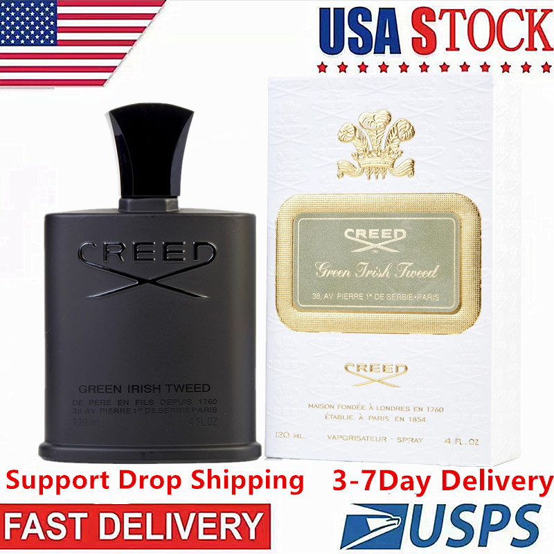 

Creed Green Irish Tweed for Men By Creed Eau De Parfum Spray Men Cologne US Fast Shipping