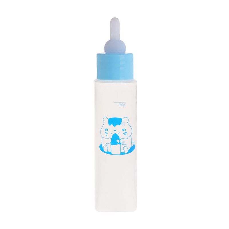 Pet Milk bottle 30 Ml Silicone Tepel Small animal Feed Water Hamster Squirrel T8WB-image-691574855