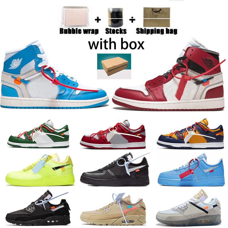 

Jumpman 1 Basketball Shoes Og High 1s 4 4s 0ff W Running Shoe Unc Hyper Royal Homage To Home University Blue Men Sport Designer Sneakers Tra