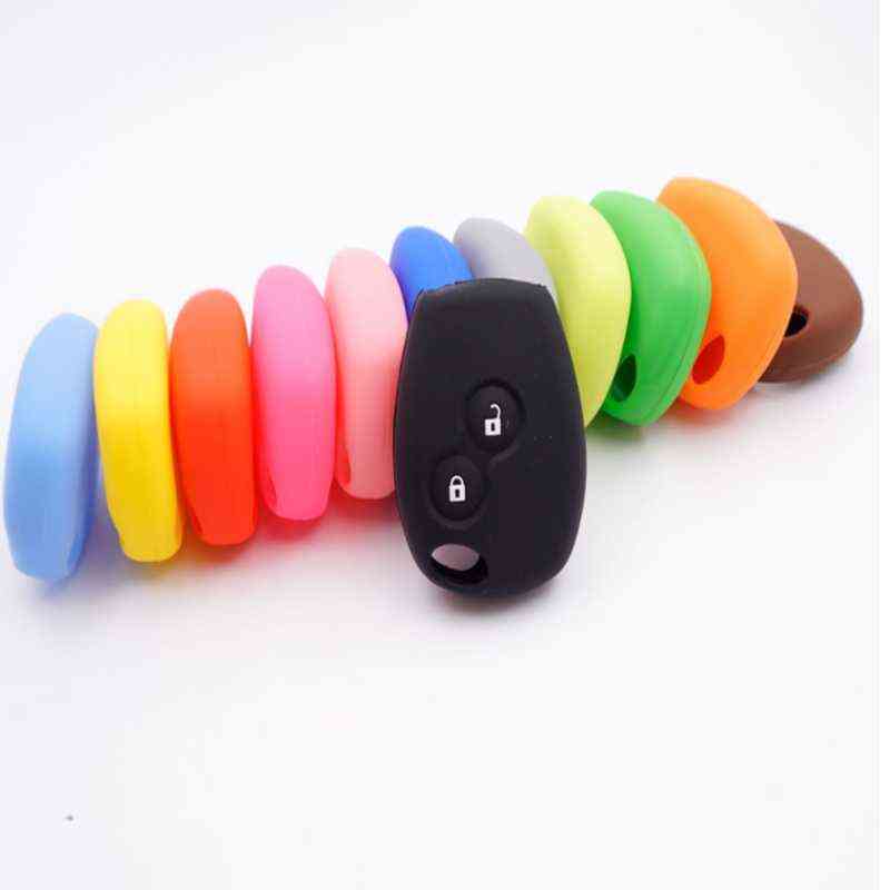 

Silicone Car Key Cover Case for Renault 2 Buttons Kangoo DACIA Scenic Megane Sandero Captur Twingo Modus Remote Key Cover, Other