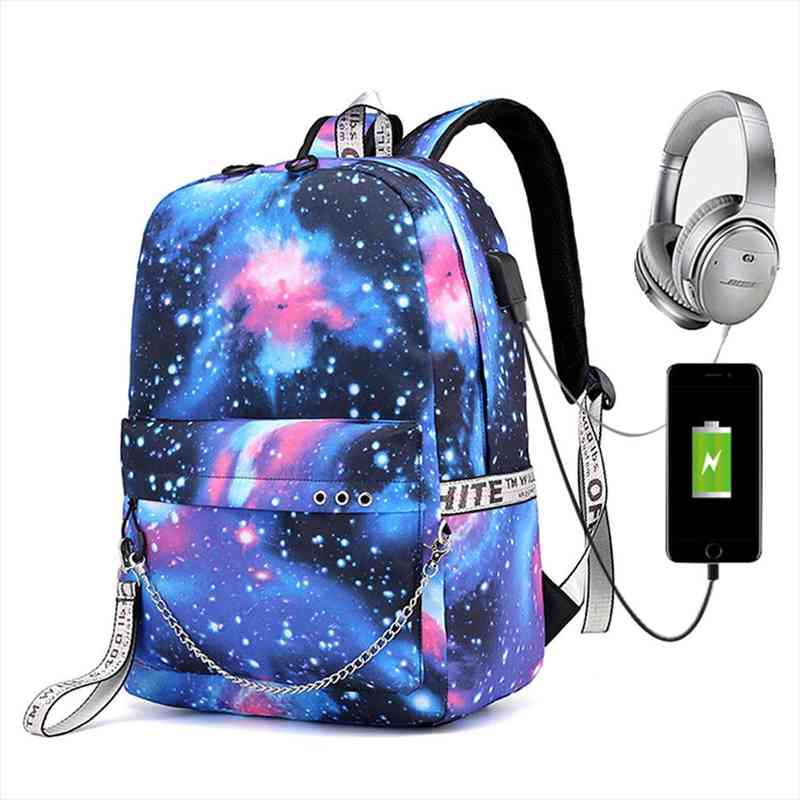 

boys girls kids school book bags women usb chain laptravel backpack canvas men bagpack packsack bookbag