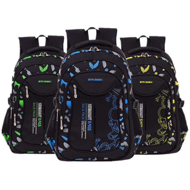 

School Bags Backpack For Boys Waterproof Camouflage Book Bag Elementary Student Back Pack 6-12 Years Bookbag Kids Schoolbag Gift