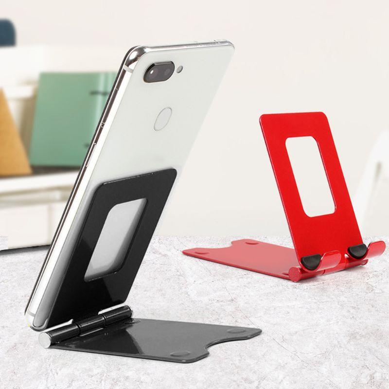 

Cell Phone Mounts & Holders Metal Desktop Tablet Holder Table Foldable Extend Support Desk Mobile Stand For IPad Adjustable Bracket