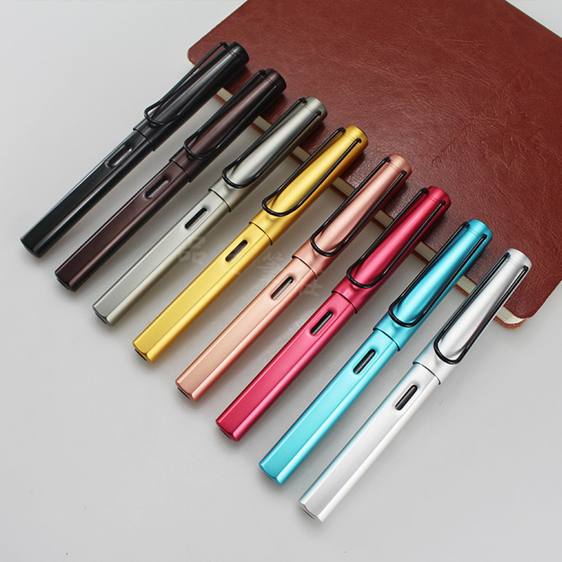 

Colorful Metal Pen Student Gift Advertisement Business Practice Calligraphy