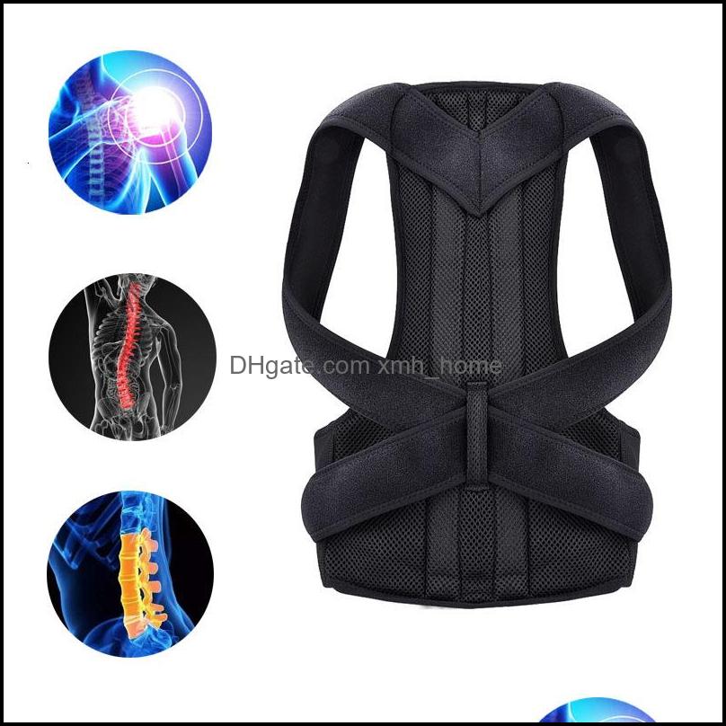 

Safety Athletic Outdoor As Sports & Outdoorshousing Corrector Back Houding Brace Keybone Support Stop Slish And Hunching Adjustable Rug Trai, Xxxl