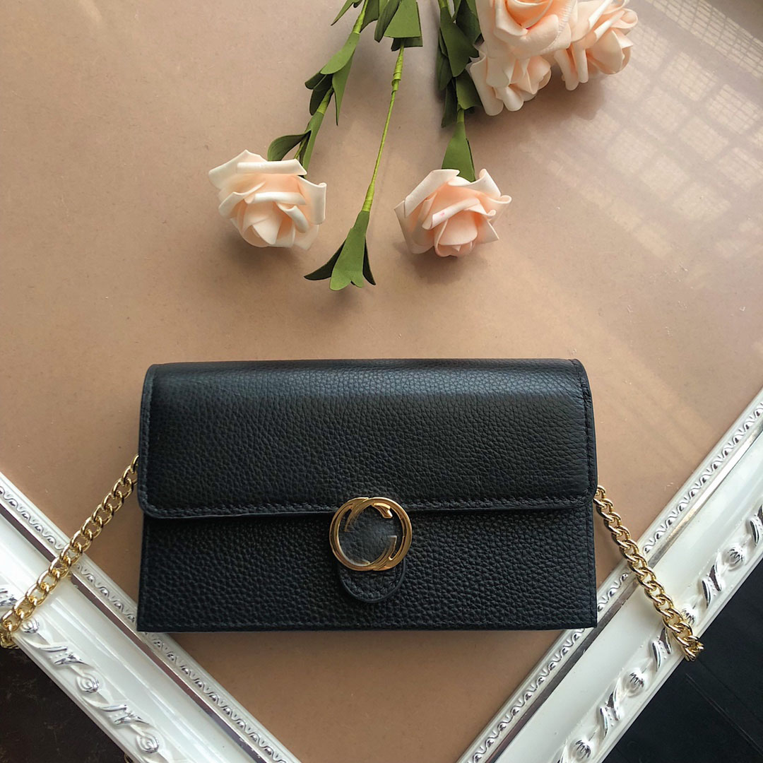 

2021 fashion genuine leather women G shoulder cowhide bag change wallets for waist bags classic letter