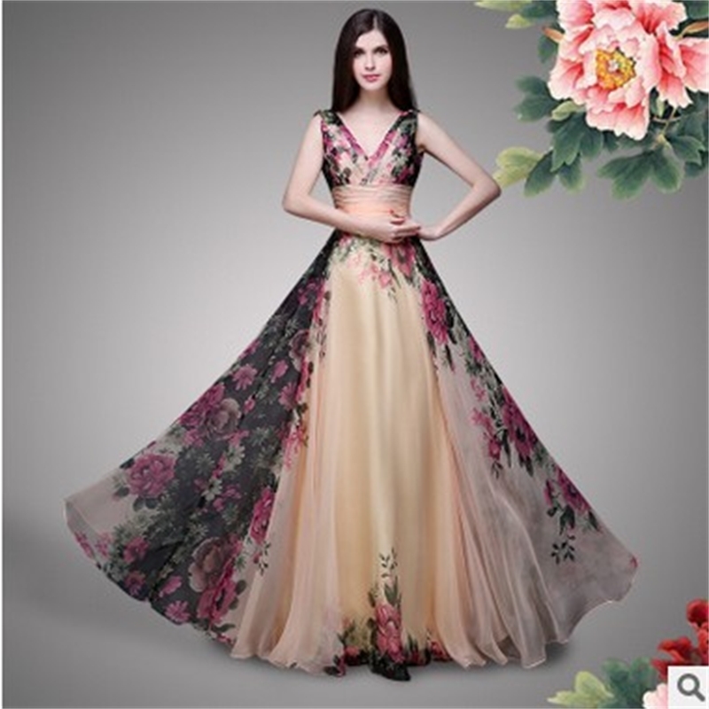 

Women long Party Gown even dress dresses, White;black
