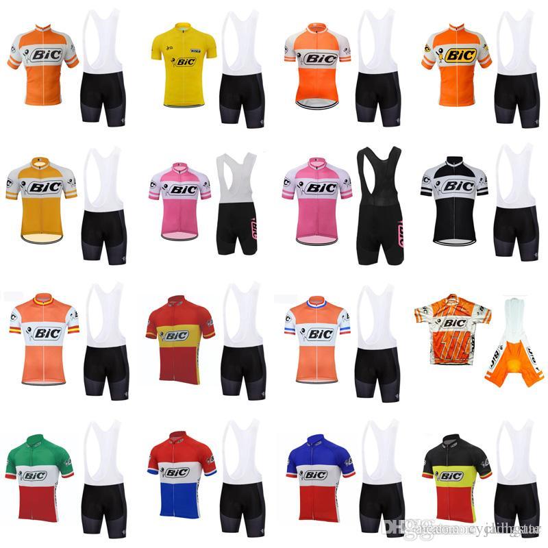 

2018 BIC team Short Sleeve Cycling Jersey Bike bib shorts set summer Bicycle sport Wear MTB Ropa Ciclismo Size XXS-5XL F62001, 07
