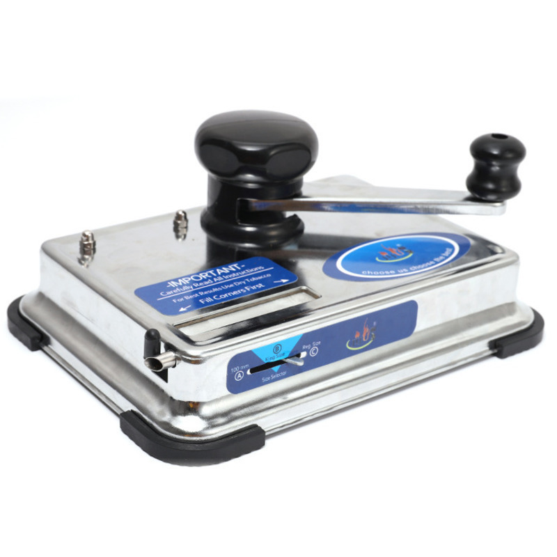 

Tobacco Maker Manual metal 6.5mm Cigarette Rolling Machine Roller smoke pipe rolling machine