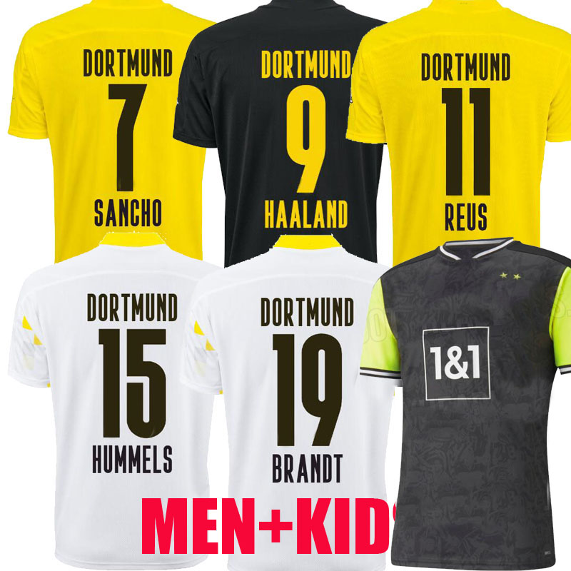 

HAALAND REUS Borussia 20 21 dortmund soccer jerseyS Limited Edition 110th 2020 2021 football shirts BELLINGHAM SANCHO HUMMELS BRANDT hazard, Black;yellow