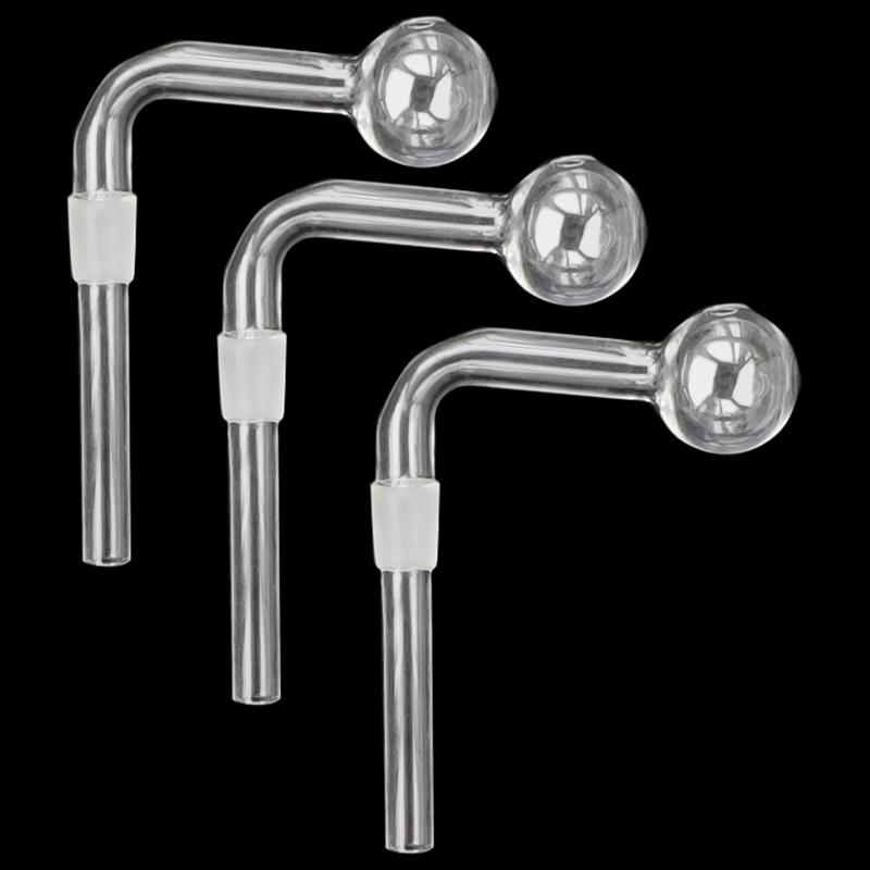 

14mm Male Joint Oil Burner Pipe Bowl Bongs Bowl Thick Pyrex Glass Downstem Transparent For Rig Water Bubbler Bong Adapter Tobacco Nail 30mm