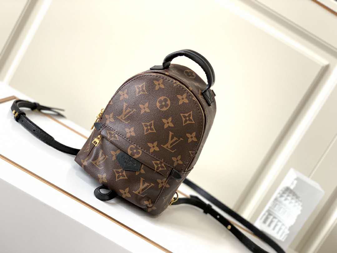 

Louis Vuitton School Bag shoulder bags Top quality Luxurys Designer hobo LV women backpack lady Genuine leather handbag MON0GRAM Crossbody p, Carton