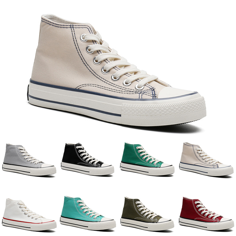 

High quality Casuals canvas shoe men women platform casual trainer outdoor mens womens fashion run sport sneaker colors 36-44, #1