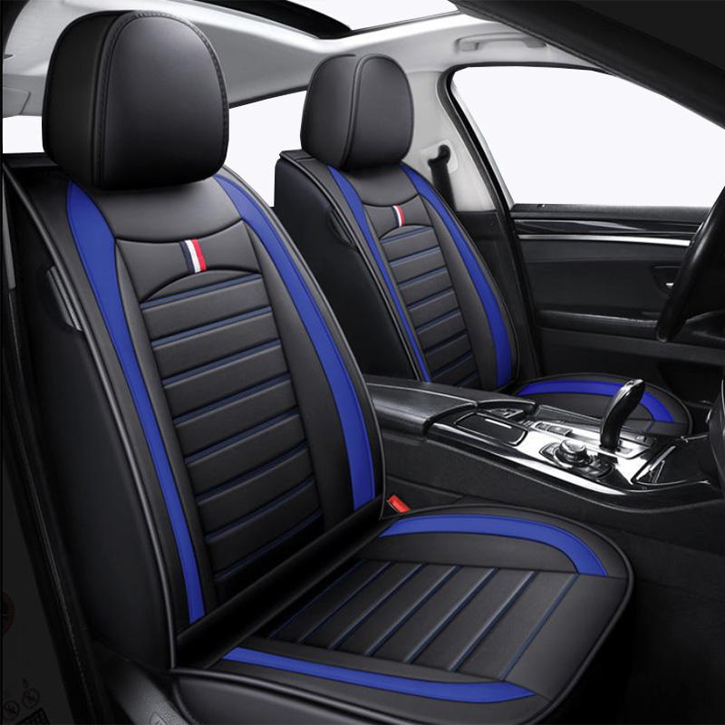 

Car Seat Covers Leather Cover For Dacia All Models Sandero Duster Logan Pink Accessories Cushions Styling