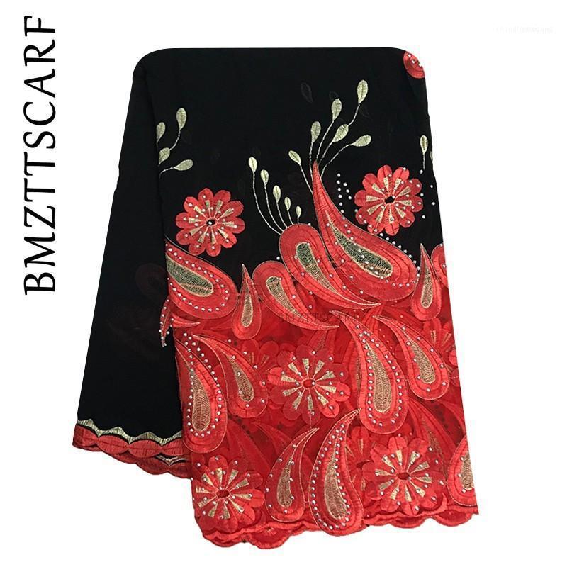 

Scarves Latest African Women Embroidery Scarfs Muslim High Quality Chiffon Big Scarf For Shawls BM9451