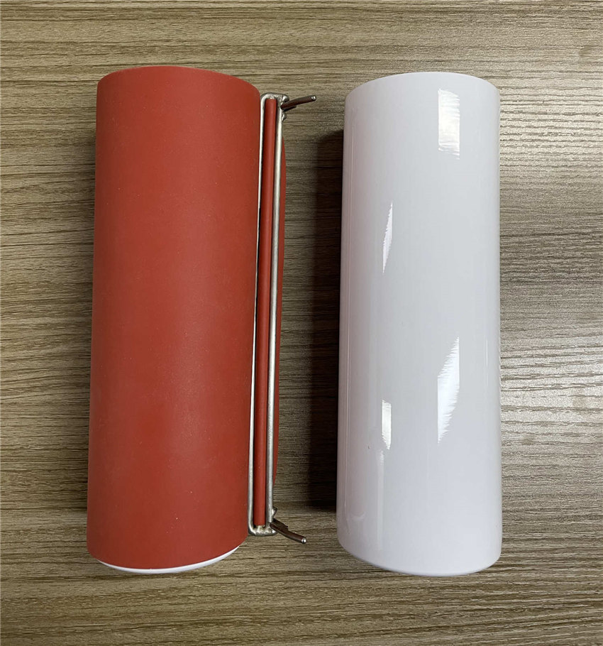 

20oz Wrap Sublimation Straight Tumbler Shrink Red Reusable Silicone Wraps Free A02 65KR