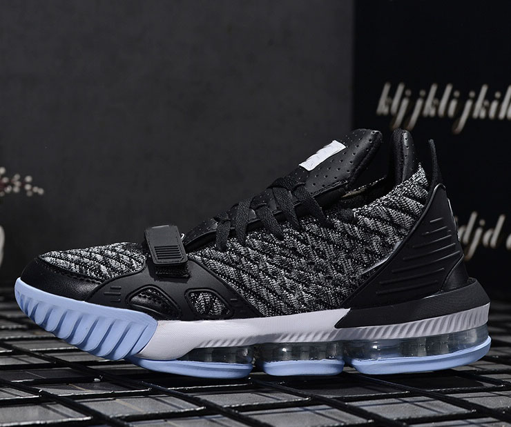 

Lebron 16 XVIII Gang Oreo Black University Red White Kids shoes16s Jade Men Sneaker original 4s basketball shoes AIR New lebron\rjames\rlbj