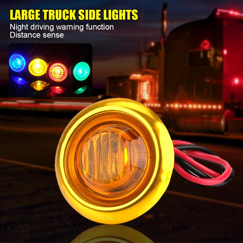

Emergency Lights 10Pcs 12V Marine Boat Transom LED Stern Light Round White Tail Lamp Waterproof IP67 Yacht Side Marker Courtesy Blue