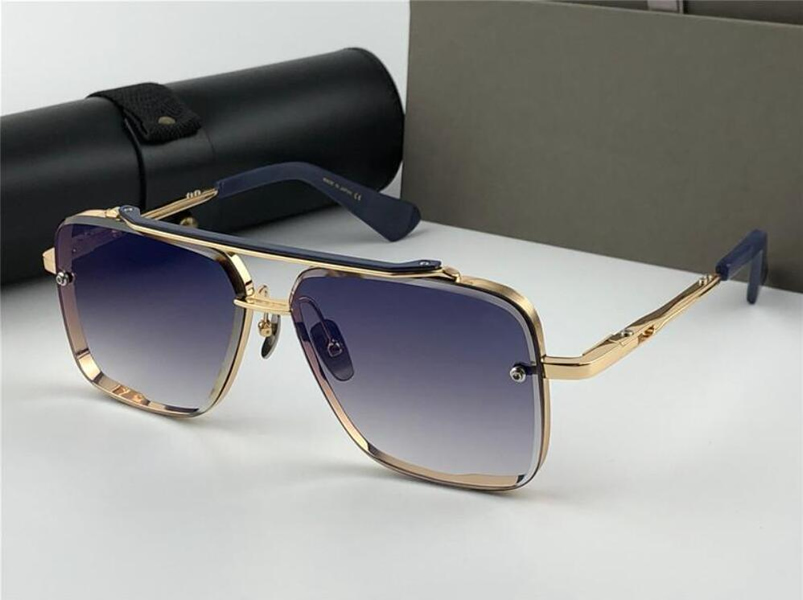 

Fashion MACH SIX Model Brand Square Sunglasses For Men Women Designer Summer Shades Polarize UV400 Sun Glasses Eyewear Eyeglasses Mirror Len, White;black