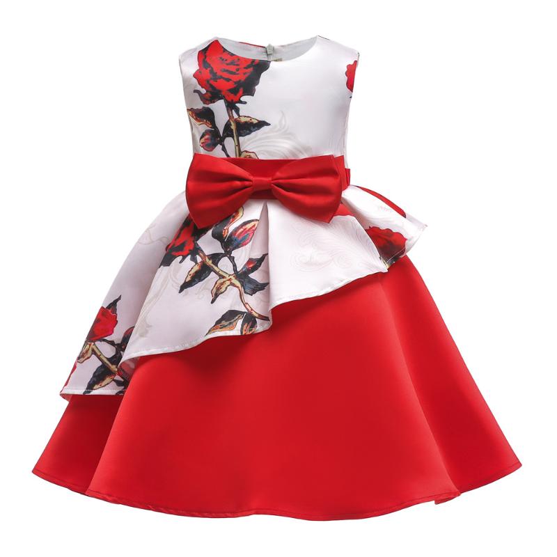 

Girl's Dresses Grils Elegant Summer Style Dress For Girls Children's Babydoll Evening Party Fashion Mom And Daughter Clothing, Type 3