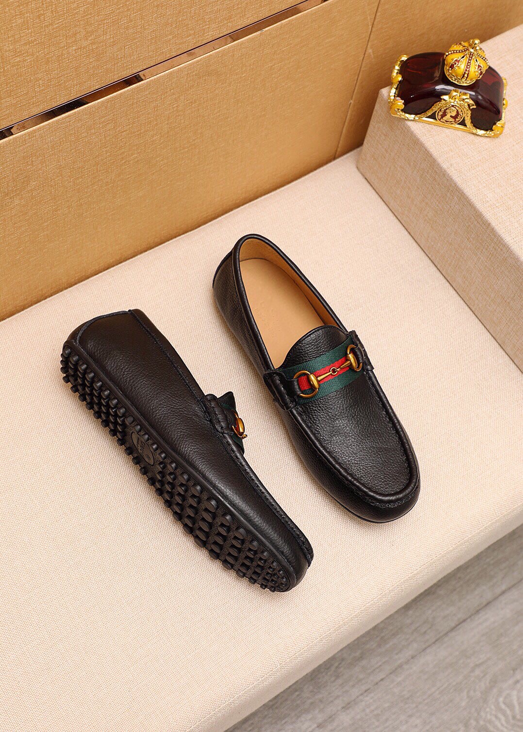 

Mens Loafers Summer and Autumn Luxury Men Casual Shoe designer Genuine Leather Driving Shoes Texture Men's Flats Shoes Plus Size 38~46, #01