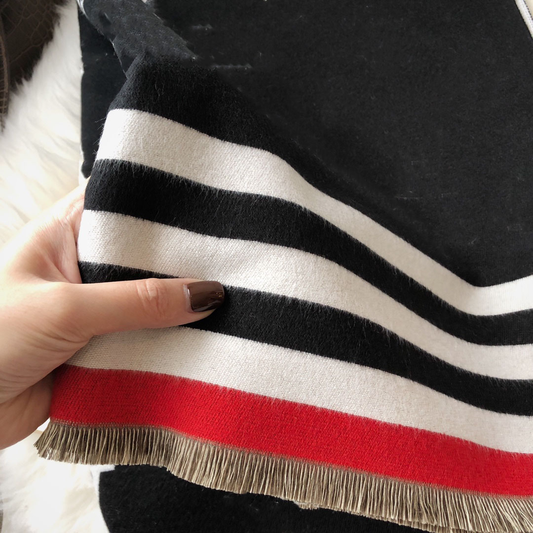 

Fashion Women Winter Deluxe Scarf Warm Cashmere Shawl Versatile generous size 180*65cm high quality boxless io3, Blue;gray